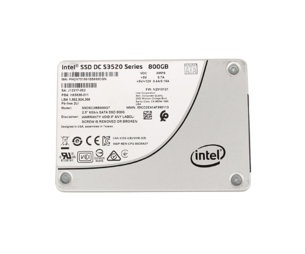 Intel SSDSC2BB800G7R 800GB SATA Solid State Drive