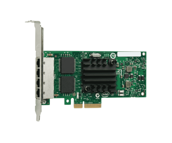 Intel I340-T4 Quad Port 1GbE RJ45 PCIe Server Network Adapter