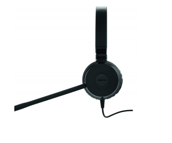 Jabra Evolve 30 MS DUO Dual Ear USB & 3.5mm Noise Cancelling Head Phone Black