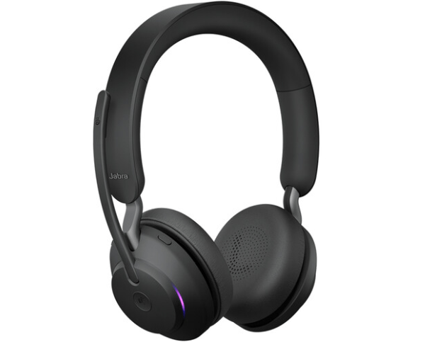 Jabra Evolve2 65 MS DUO Bluetooth & USB Type C Headset Black
