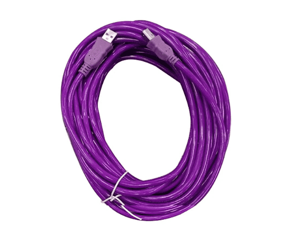 K2 USB Type-A Male to Type-B Male 10 M Printer Cable