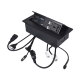 K2 Universal Multimedia Conference Cable Connection Panel Pop Up Socket Box
