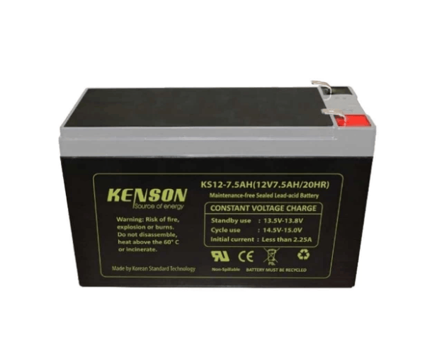 KENSON KS12-7.5AH 12V 7.5AH UPS Battery