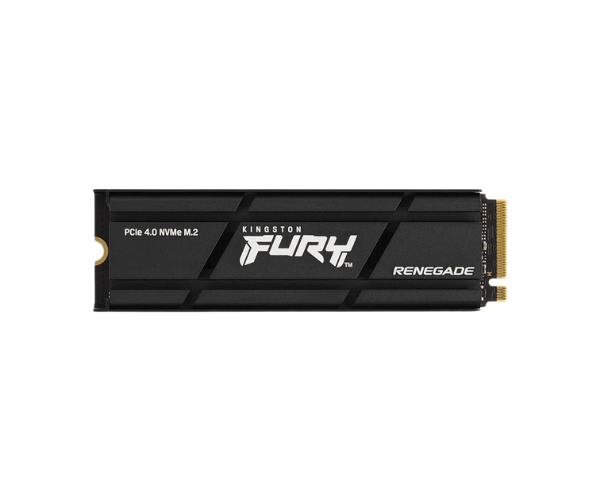 Kingston FURY Renegade 2TB PCIe 4.0 NVMe M.2 SSD with Black Heatsink