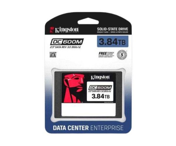 Kingston SEDC600ME/3840G DC600M 3.84TB 2.5” SATA Enterprise SSD