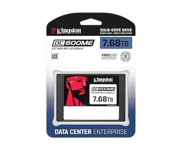 Kingston SEDC600ME/7680G DC600M 7.68TB 2.5” SATA Enterprise SSD
