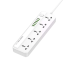 LDNIO SC5614 Power Strip Surge Protector with 5 AC Outlets and 6 USB Charging Ports