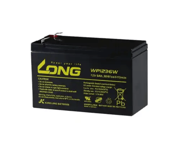 LONG LG7-12 12V 9Ah Rechargeable Sealed Lead Acid Battery