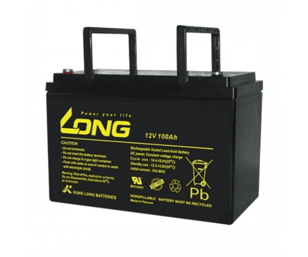 LONG WPL100-12RN 12V 100Ah Rechargeable Sealed Lead Acid Battery