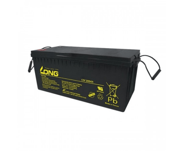 LONG WPL200-12BN 12V 200Ah Rechargeable Sealed Lead Acid Battery