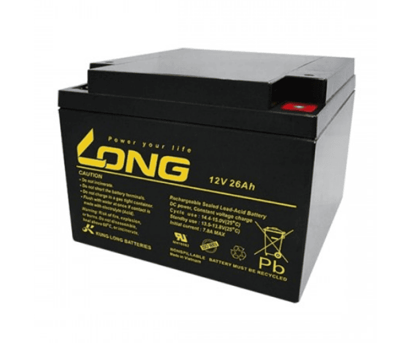LONG WPS26-12N 12V 26Ah Rechargeable Sealed Lead Acid Battery