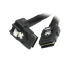 LSI LSI00275 CBL-RA8087SB-10M L5-00198-00 1M Internal Multi-Lane Right-angle Mini-SAS to Mini-SAS Cable with Sideband