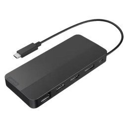Lenovo USB-C 40B90000US Dual Display Travel Dock without Adapter