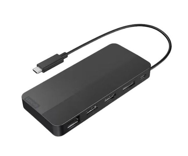 Lenovo USB-C 40B90000US Dual Display Travel Dock without Adapter