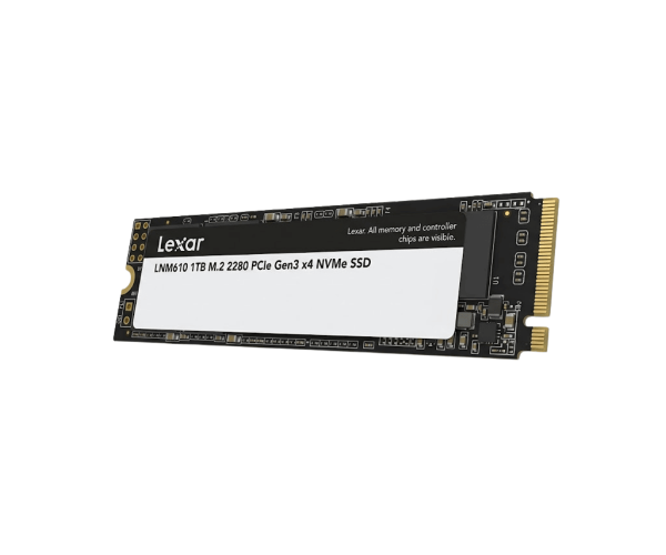 Lexar LNM610 1TB M.2 2280 PCIe Gen3 NVMe SSD