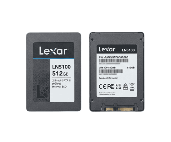Lexar LNS100 512GB 2.5-Inch SATA Internal SSD