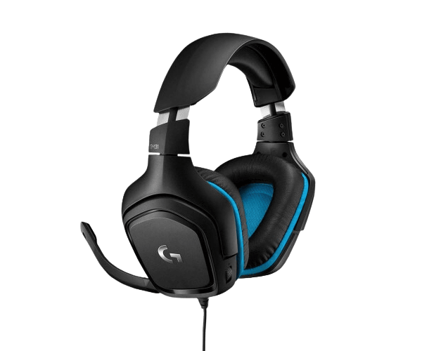 Logitech G431 7.1 Surround Sound Gaming Headphone Black