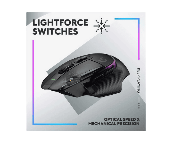 Logitech G502 X Plus Lightsync Black Gaming Mouse