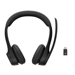Logitech Zone 305 Black Wireless Headset UC with Receiver