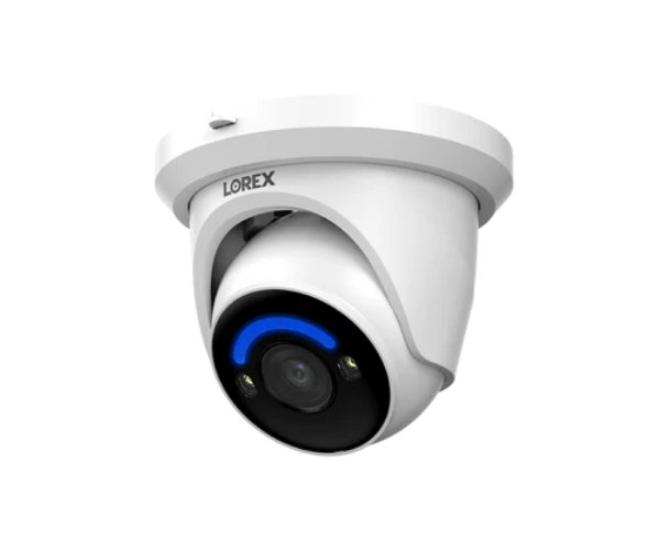 Lorex H12 4K IP Wired Dome Security Camera with Smart Security Lighting and Smart Motion Detection
