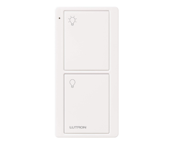 Lutron Caseta Smart Lighting 2-Button Pico Remote for Wireless Lighting Control