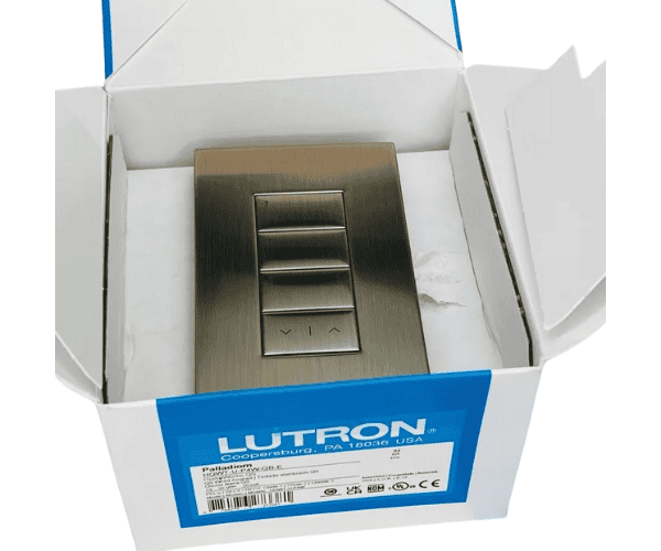 Lutron HQWT-U-P4W-QB Homeworks QS Wired Keypad Palladiom
