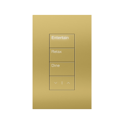 Lutron HQWT-U-P4W-QB Homeworks QS Wired Keypad Palladiom