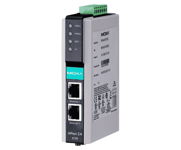 MOXA NPort IA-5150I 1-Port Industrial Serial Device Server