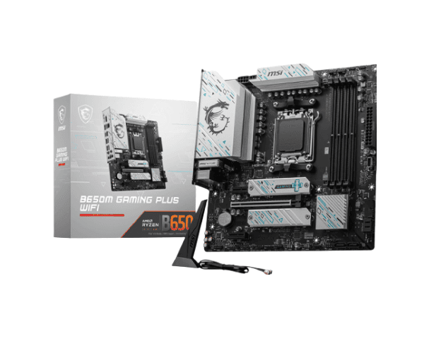 MSI B650M GAMING PLUS WIFI AM5 Motherboard