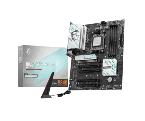 MSI B840 GAMING PLUS WIFI AMD AM5 ATX Motherboard