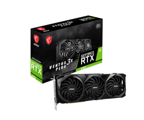 MSI GeForce RTX 3080 VENTUS 3X PLUS 10G OC LHR Graphics Card