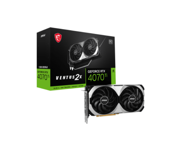 MSI GeForce RTX 4070 Ti VENTUS 2X 12G OC Graphics Card