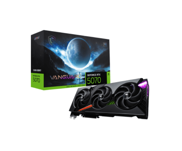 MSI GeForce RTX 5070 12G VANGUARD SOC Graphics Card