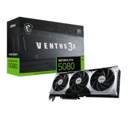 MSI GeForce RTX 5080 16G VENTUS 3X OC PLUS Graphics Card
