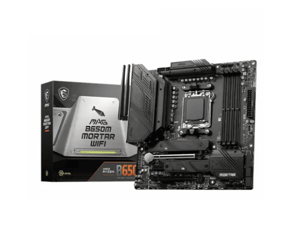 MSI MAG B650M MORTAR WIFI DDR5 AMD AM5 mATX Motherboard
