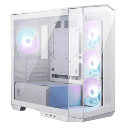 MSI MAG PANO M100R PZ White Micro-ATX Tower Gaming Case
