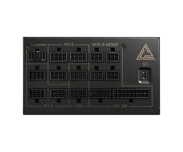 MSI MEG Ai1300P PCIE5 1300W 80 Plus Platinum Fully Modular Power Supply