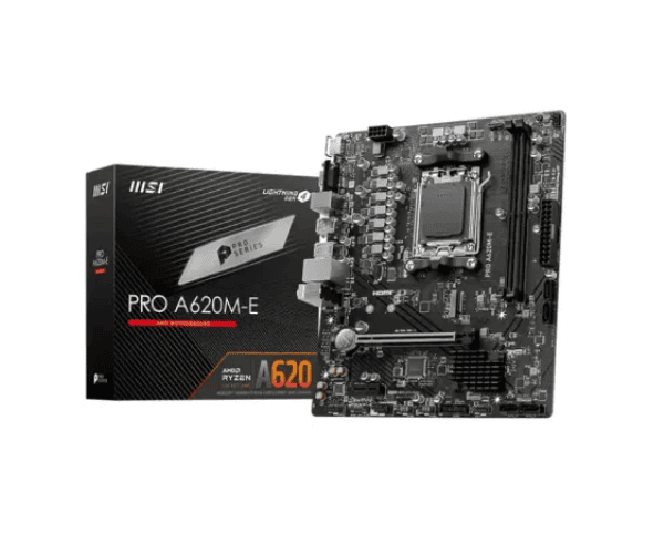 MSI PRO A620M-E AMD AM5 mATX Motherboard