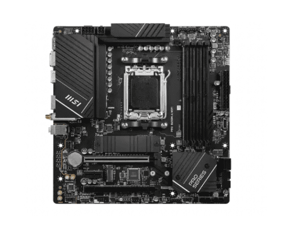 MSI PRO B650M-A WIFI DDR5 AMD AM5 mATX Motherboard