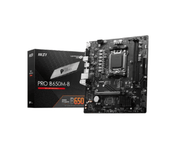 MSI PRO B650M-B DDR5 AMD AM5 mATX Motherboard