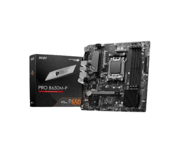 MSI PRO B650M-P DDR5 AMD AM5 mATX Motherboard
