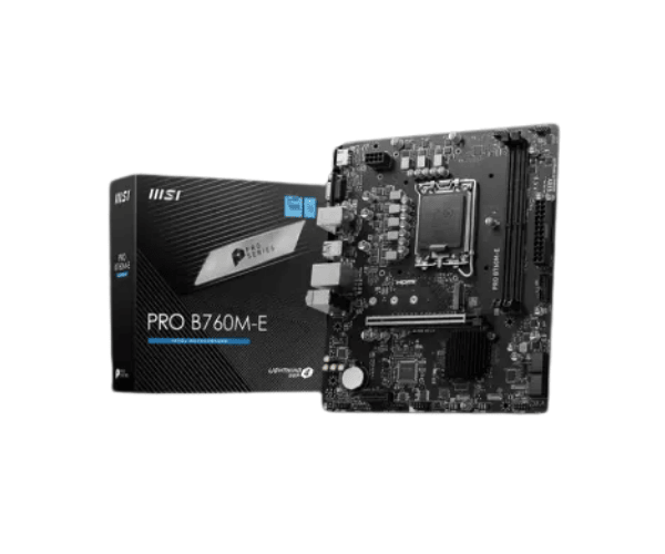 MSI PRO B760M-E DDR5 mATX Motherboard