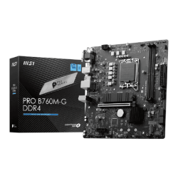 MSI PRO B760M-G DDR4 mATX Motherboard