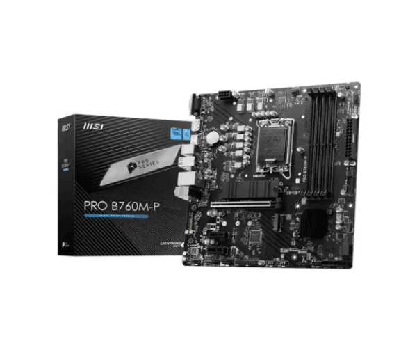 MSI PRO B760M-P DDR5 mATX Motherboard