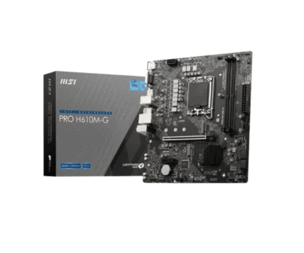 MSI PRO H610M-G DDR5 mATX Motherboard