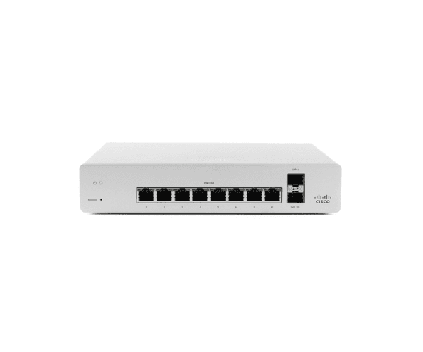 Meraki MS220 Series 8-Port Gigabit PoE Switch