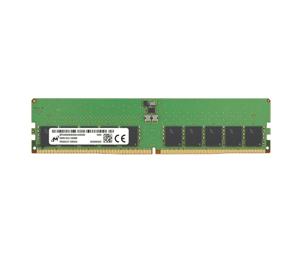 Micron MTC10C1084S1EC56BR 16GB DDR5-5600 ECC UDIMM 1Rx8 CL46 Memory