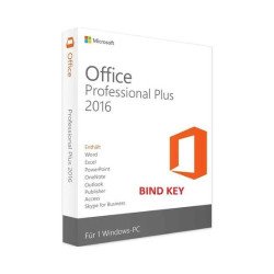 Microsoft Office 2016 Professional Plus Bind Key