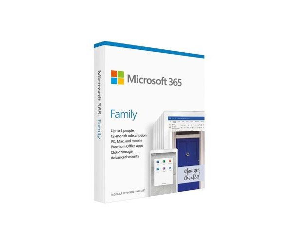 Microsoft office 365 Family ME 1YR P8