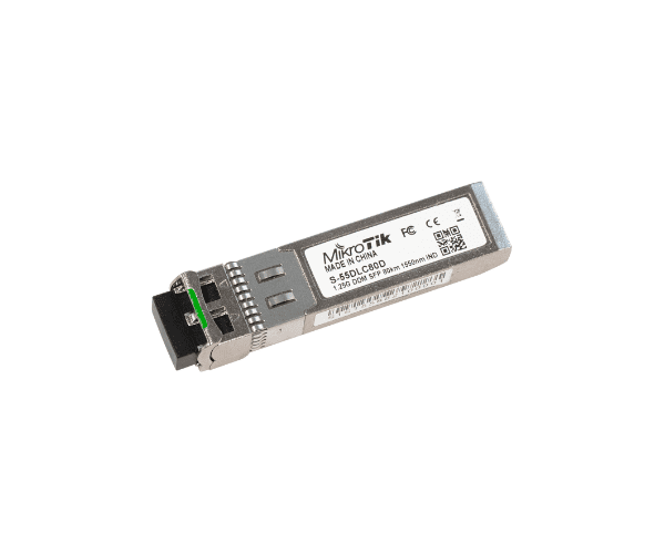 MikroTik Copper SFP Modules S-55DLC80D - Gigabit Ethernet Connectivity